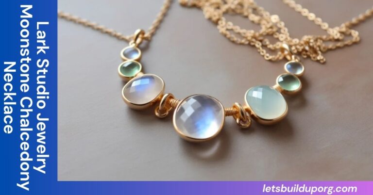 Lark Studio Jewelry Moonstone Chalcedony Necklace