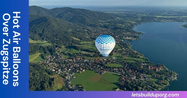 Hot Air Balloons Over Zugspitze