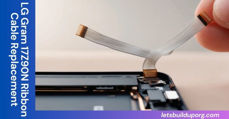 LG Gram 17Z90N Ribbon Cable Replacement